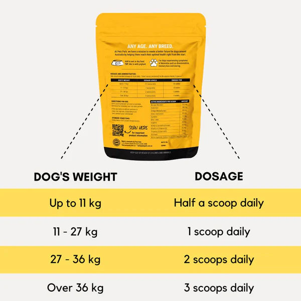PetzPark - Brain Support - For Dogs - 180g - Powder