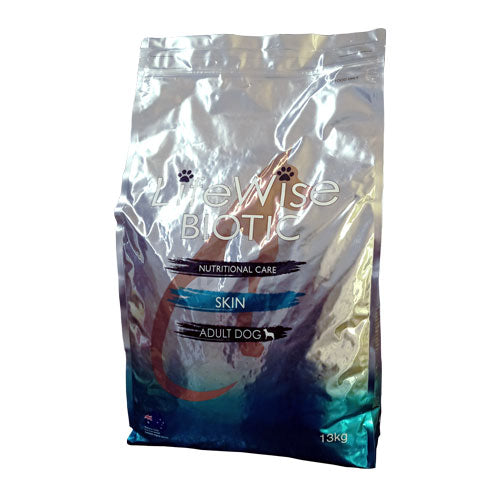 LifeWise BIOTIC - Adult Dog Dry Food - Skin - 13kg-2.5kg
