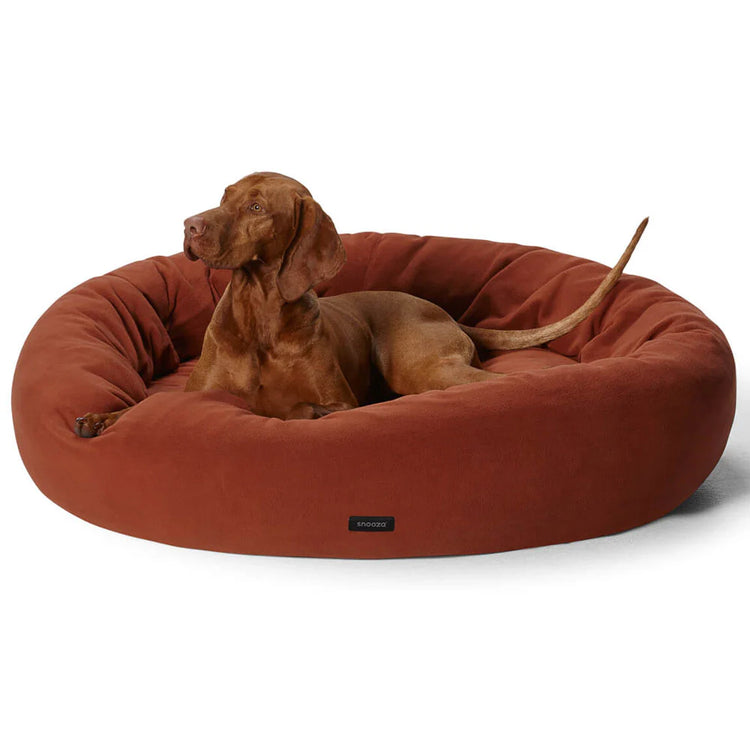 Snooza - Self-Warming Polar Fleece Cuddler - Rust - Extra Large - Large - Medium - Small