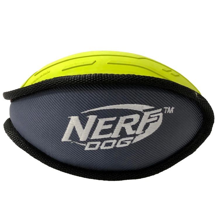 NERF DOG - Rubber/Nylon Plush Football