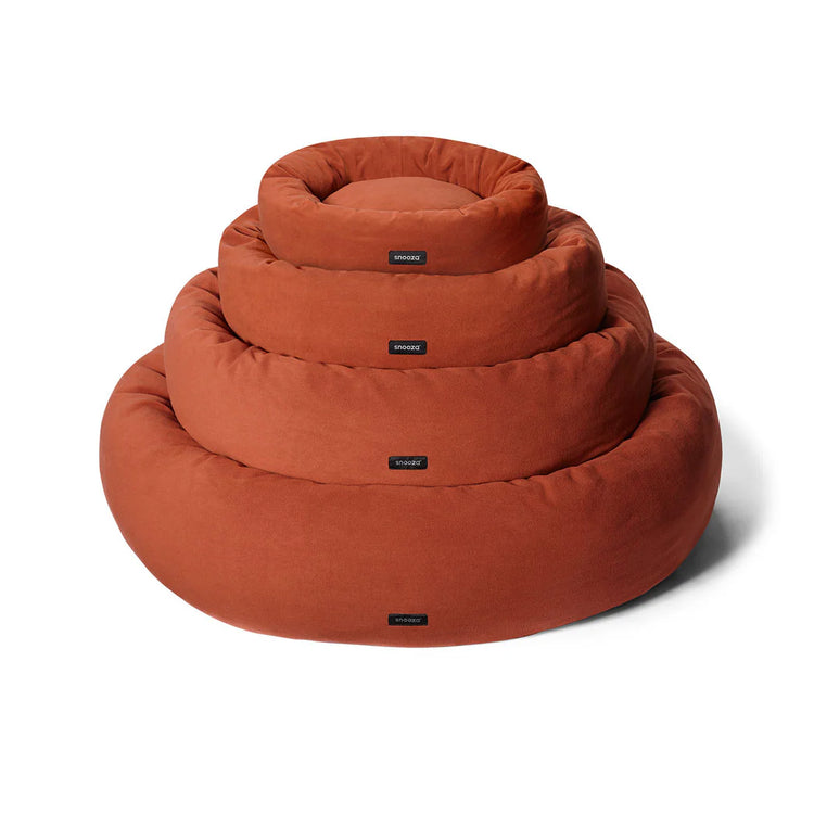 Snooza - Self-Warming Polar Fleece Cuddler - Rust - Extra Large - Large - Medium - Small