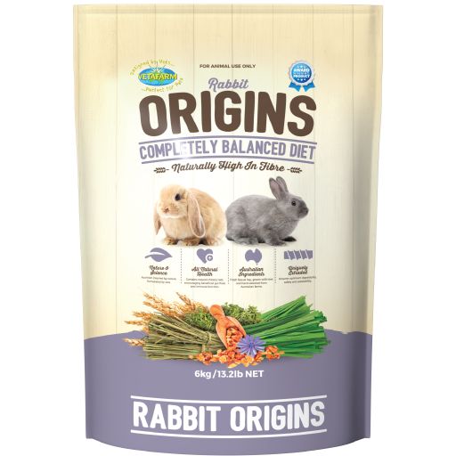 Vetafarm - Rabbit Origins - 6kg-1.5kg-350gm