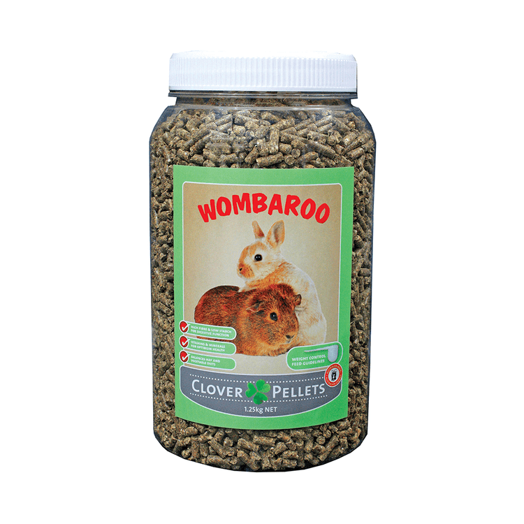 Wombaroo - Clover Pellets - 1.25kg