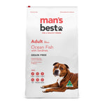 Man's Best - Adult Dog - GRAIN FREE - Ocean Fish with Sardines - 12kg