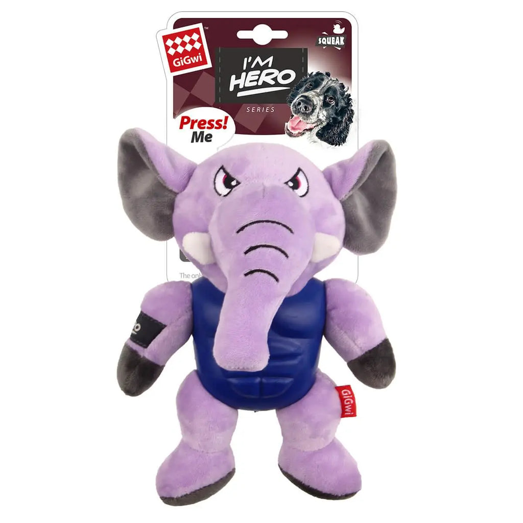 GiGwi - I'm Hero - Plush Toy Elephant