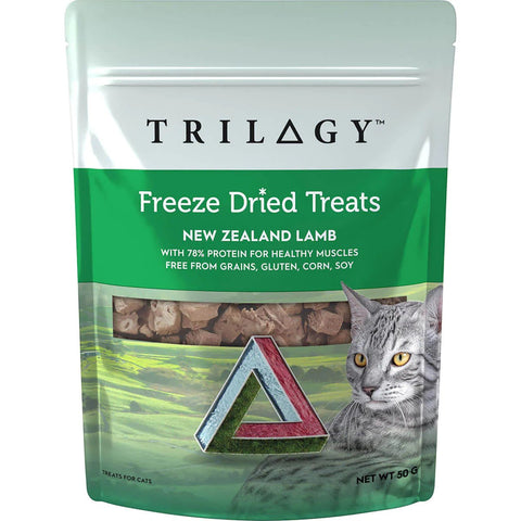 Trilogy - Cat Treats - Freeze Dried Lamb Lung - 50g