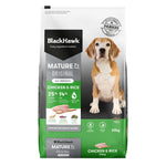 Black Hawk - Mature Dog 7+ - Chicken & Rice - 20kg-3kg