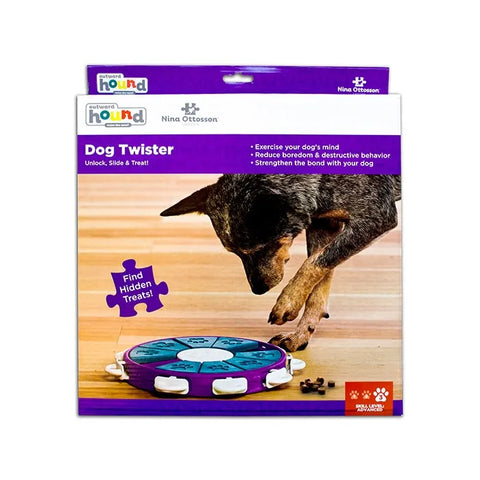 Outward Hound - Nina Ottosson - Dog Twister Puzzle - Purple