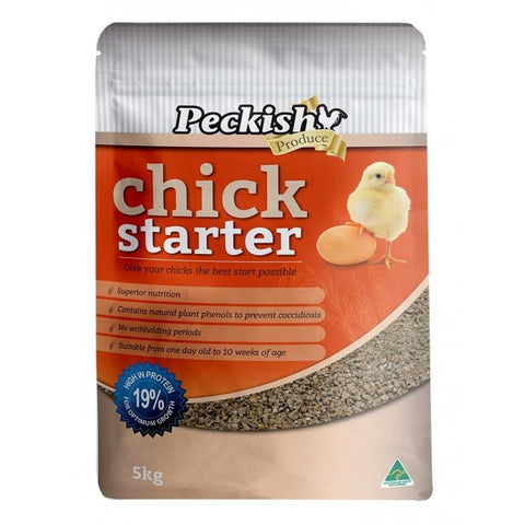 Peckish - Chick Starter specially formulated for chicks from one day old to 8-10 weeks of - 5kg
