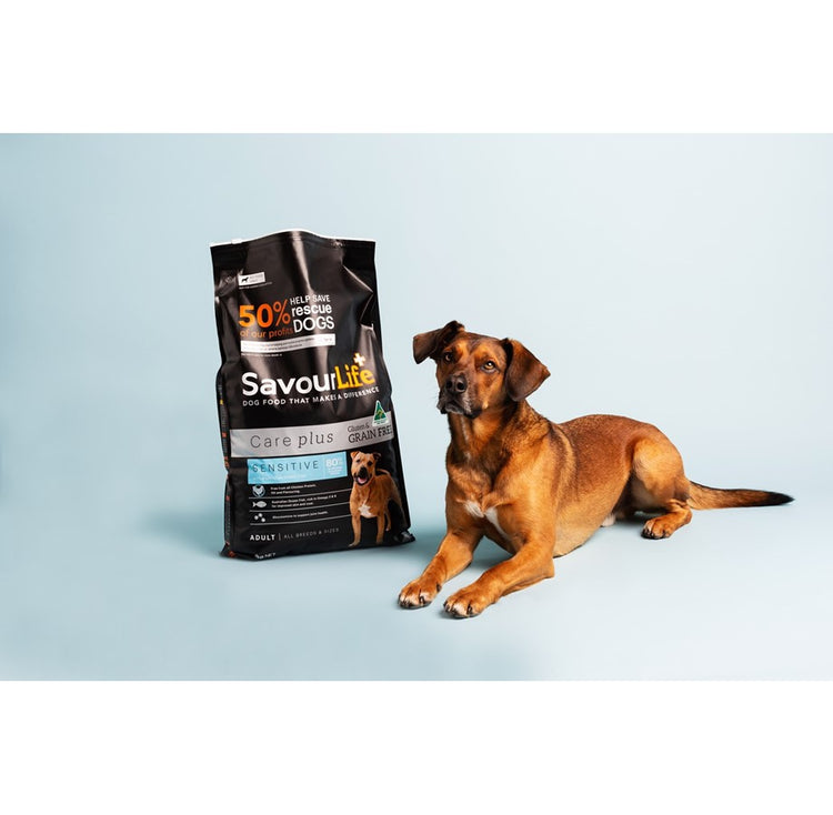 SavourLife - Adult Dog - Care plus - GRAIN FREE - Sensitive with Australian Ocean Fish - 2.5kg