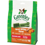 Greenies - Dental Dog Treats - Sweet Potato - Regular 340g (12 Pack)