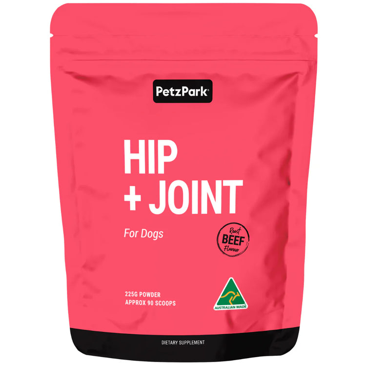 PetzPark - Hip + Joint - For Dogs - 225g- 112g Powder