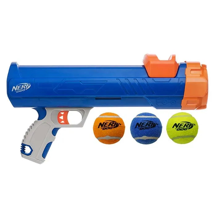 NERF DOG - Mini Tennis Ball Blaster Set