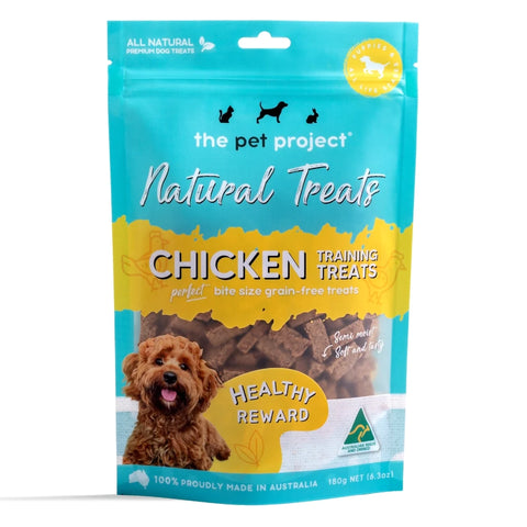 The Pet Project - Natural Treats - Chicken Training Treats - 180g