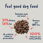 True Colours - Adult Dog - Australian Fish + Brown Rice - 20kg-3kg