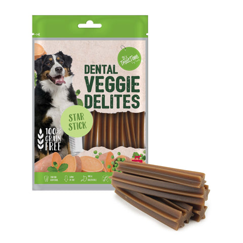 It's Treat Time - Dental Veggie Delights - Star Stick - 112g