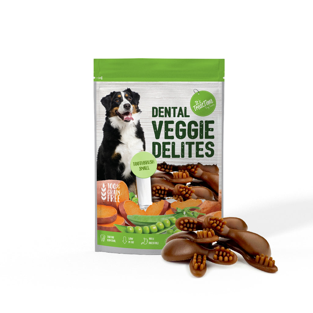 It's Treat Time - Dental Veggie Delights - Toothbrush Small - 100g