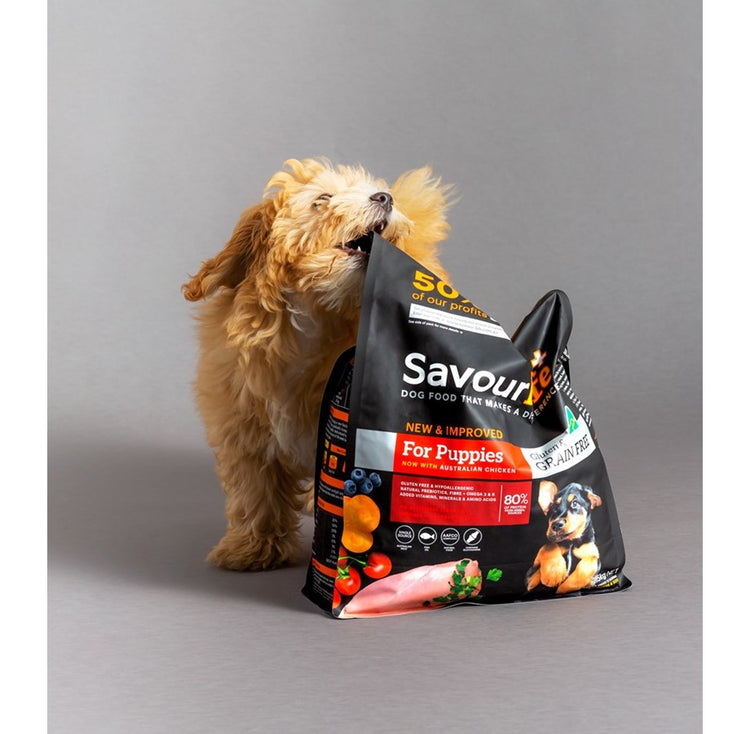 SavourLife - For Puppies - GRAIN FREE - Australian Chicken - 2.5kg