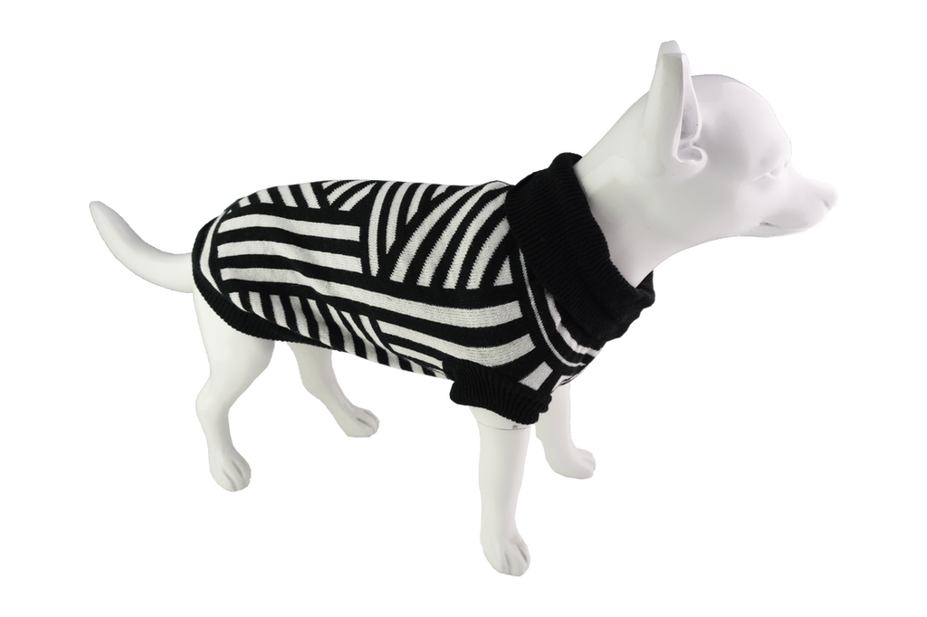 Dan & Sam - Dog Jumper with Leg Straps - Abstract - 50cm-45cm-40cm