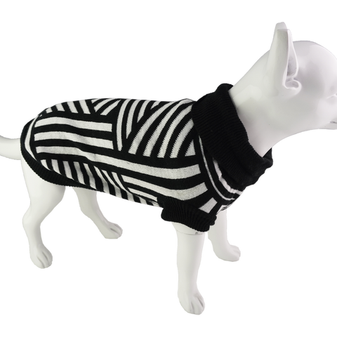 Dan & Sam - Dog Jumper with Leg Straps - Abstract - 50cm-45cm-40cm