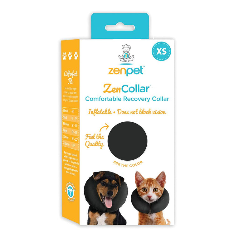 ZenPet - ZenCollar - Comfortable Recovery Collar - X-Large - Large - Medium - Small - X-Small