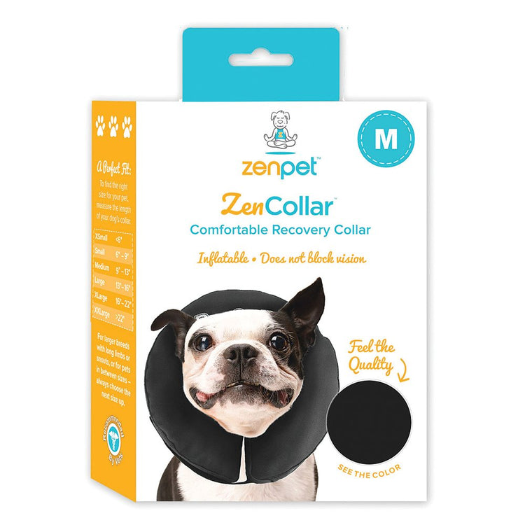 ZenPet - ZenCollar - Comfortable Recovery Collar - X-Large - Large - Medium - Small - X-Small