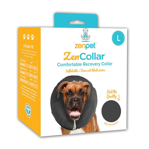 ZenPet - ZenCollar - Comfortable Recovery Collar - X-Large - Large - Medium - Small - X-Small