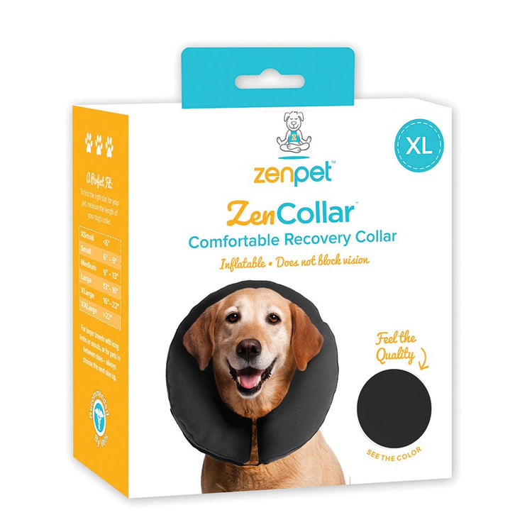 ZenPet - ZenCollar - Comfortable Recovery Collar - X-Large - Large - Medium - Small - X-Small