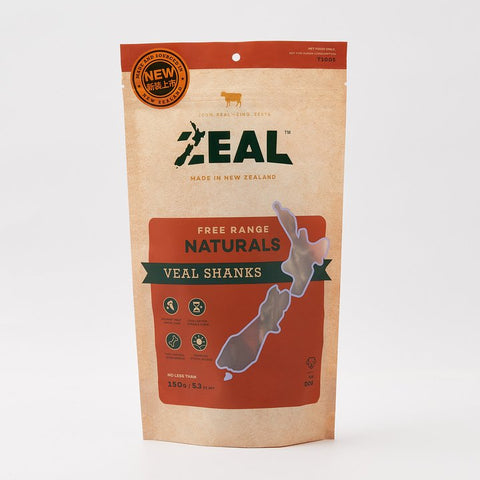 Zeal - Free Range Naturals - Veal Shanks - 150g