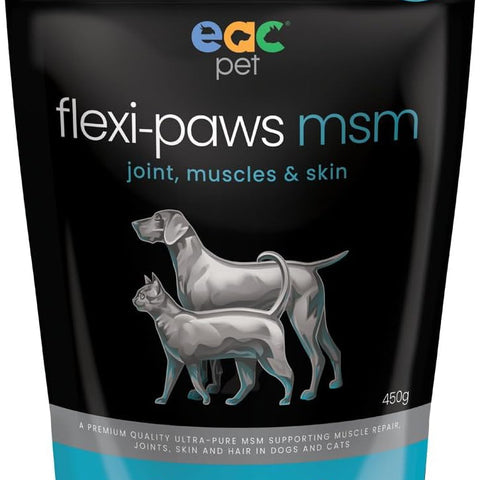 EAC Animal Care - Flexi-Paws MSM Joint, Muscles & Skin - 450g