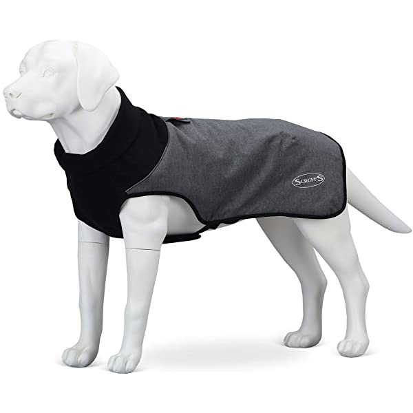 Scruffs - Thermal Dog Coat - Cajun Grey - 70cm-65cm-60cm-55cm-50cm-45cm-40cm-30cm