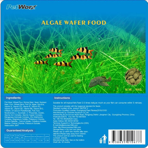 Pet Worx - Algae Wafers - 4kg