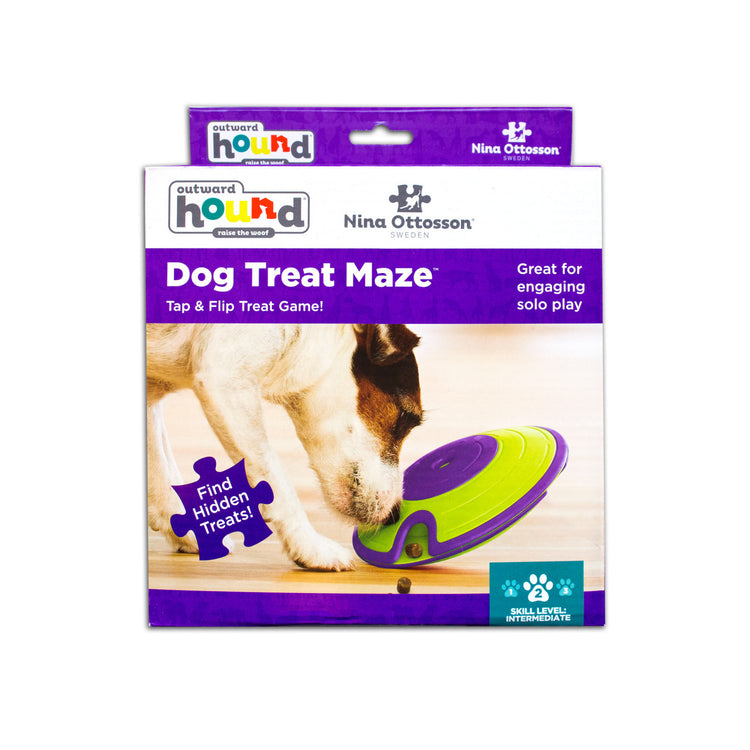 Outward Hound - Nina Ottosson - Dog Treat Maze - Green Level 2