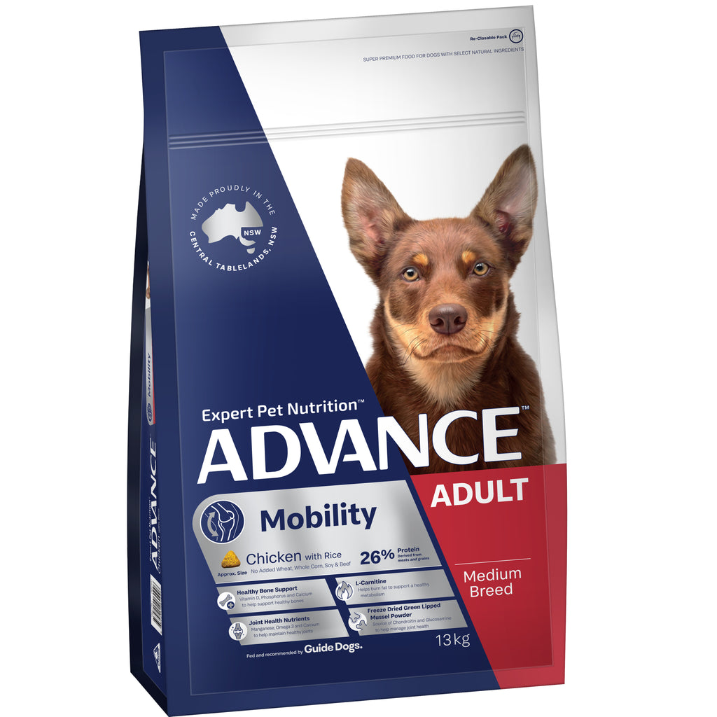 Advance - Adult Dog Dry Food - Medium Breed - Mobility - 13kg