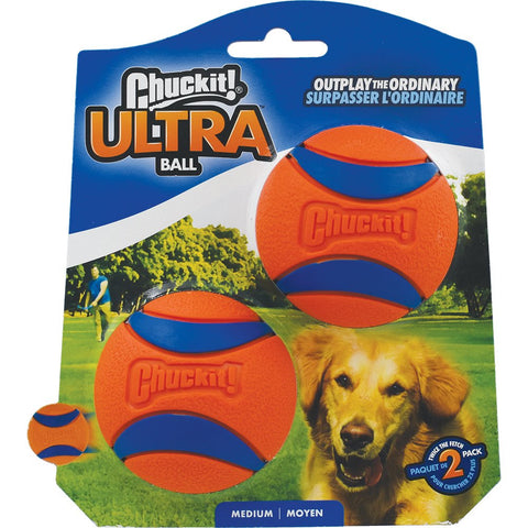 Chuckit! - Ultra Ball - Medium - Pack of 2