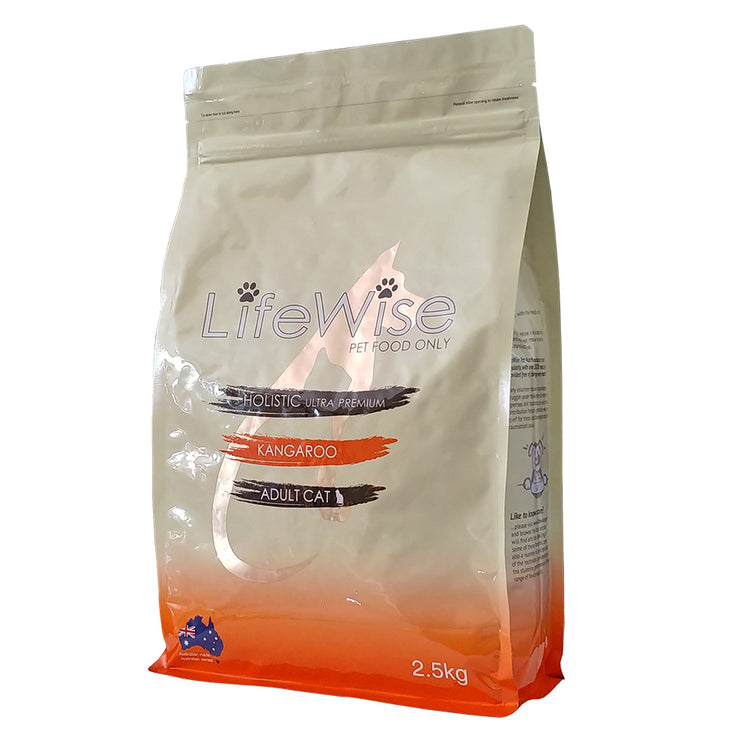 LifeWise - Adult Cat Dry Food - Kangaroo - 2.5kg