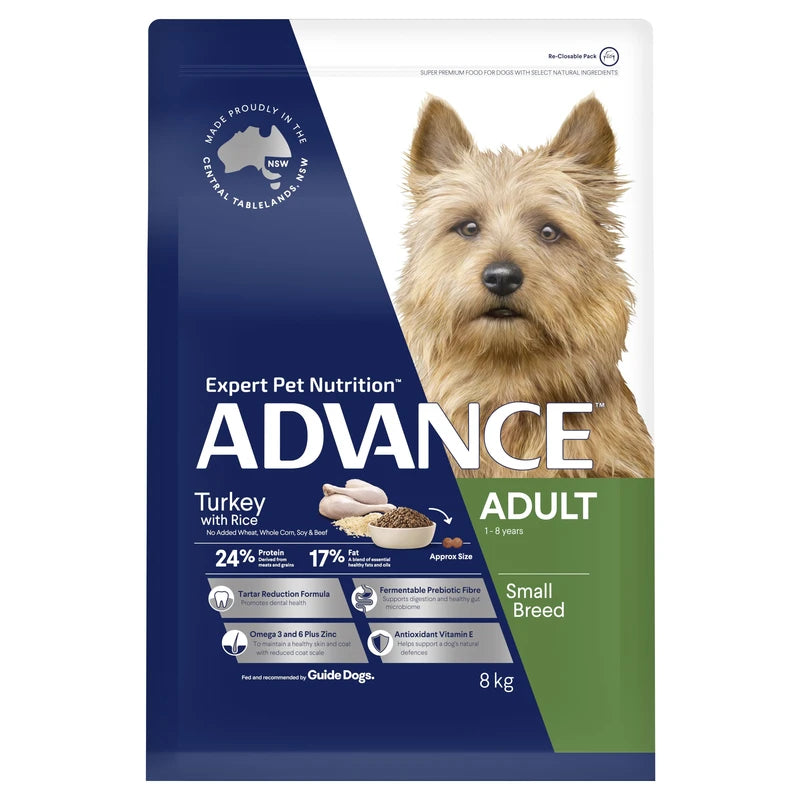 Advance – Adult Dog – Small Breed - Turkey - 8kg-3kg