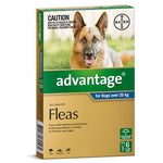 Advantage - Fleas - Dogs over 25kg (6 x 4.0ml Tubes)
