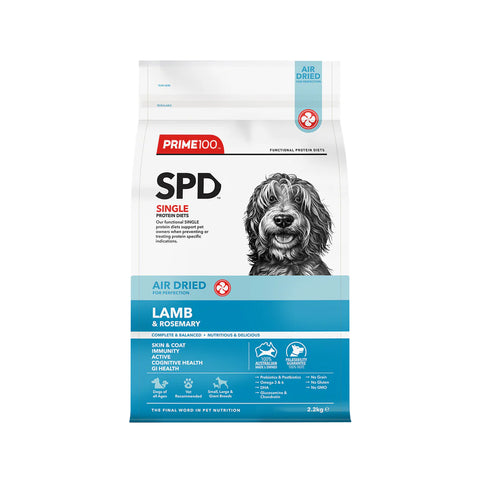 Prime100 - SPD Air Dried - Lamb & Rosemary - 2.2kg