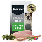 Black Hawk - Adult Dog - Chicken & Rice - 20kg-10kg-3kg