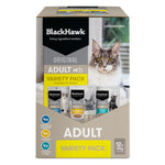 	Black Hawk - Pouches - Adult Cat - Variety Pack in Gravy - 12 x 85