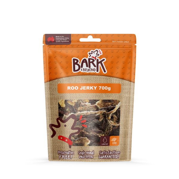 Bark & Beyond - Roo Jerky - 700g