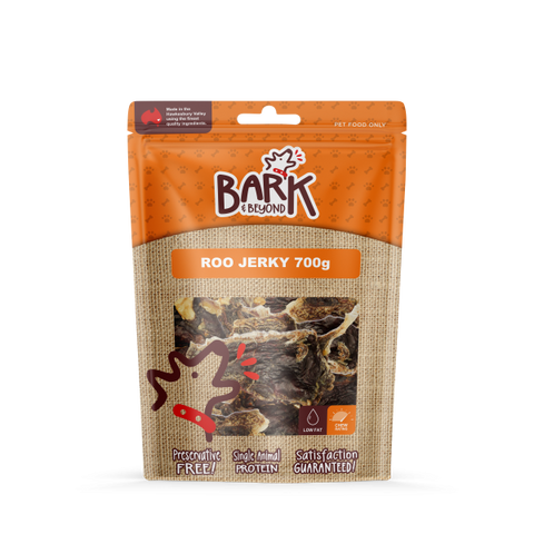 Bark & Beyond - Roo Jerky - 700g