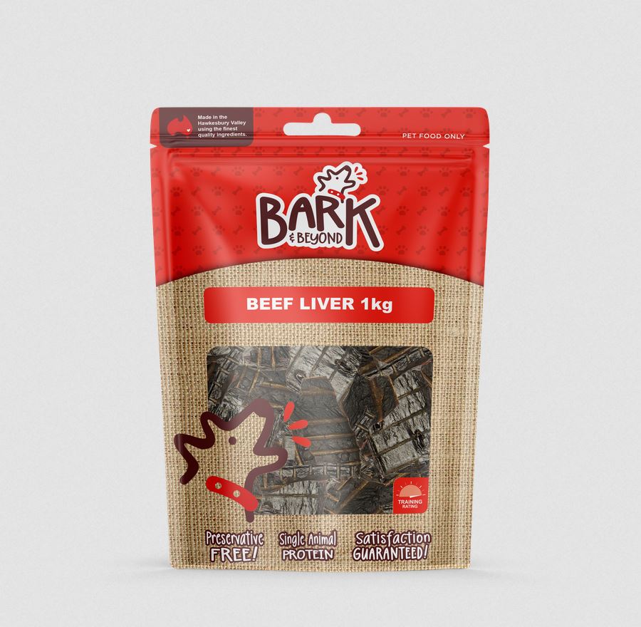 Bark & Beyond - Beef Liver - 1kg