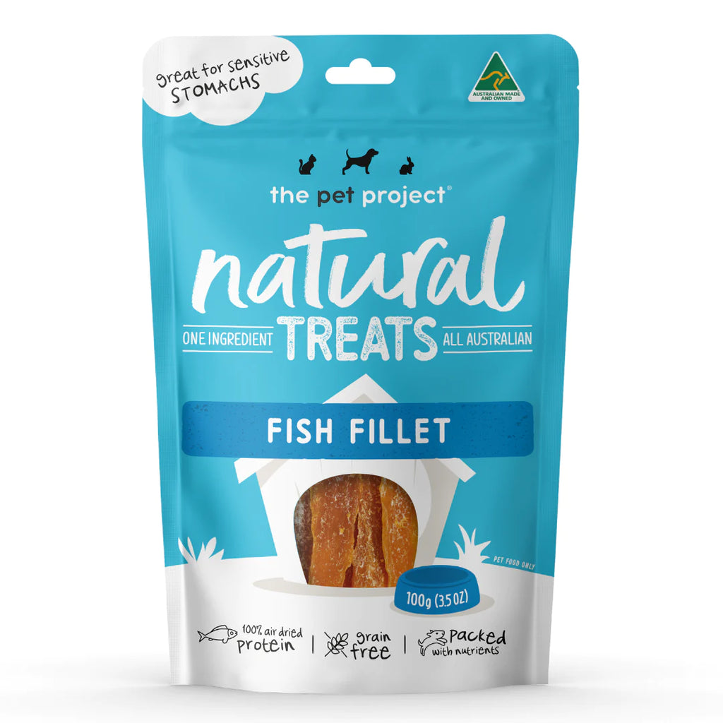 The Pet Project - Natural Treats - Fish Fillet - 100g