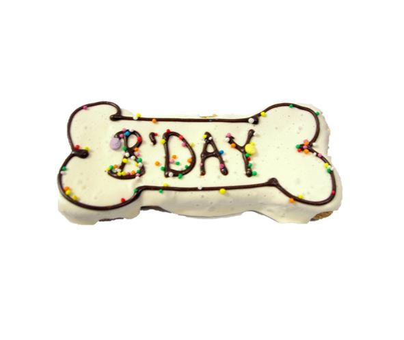 Huds and Toke - Large B'Day Bone Cookie - Single