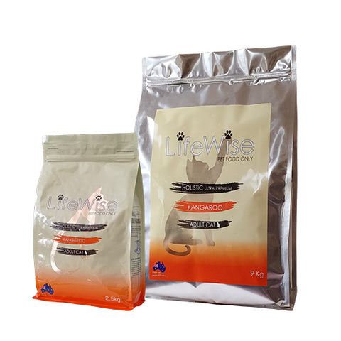LifeWise - Adult Cat Dry Food - Kangaroo - 9kg