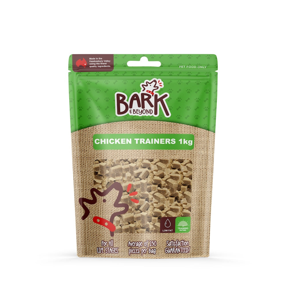 	Bark & Beyond - Chicken Trainers - 1kg