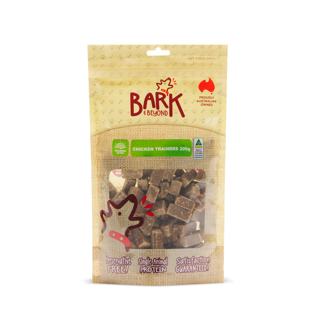 Bark & Beyond - Chicken Trainers - 1kg-200g