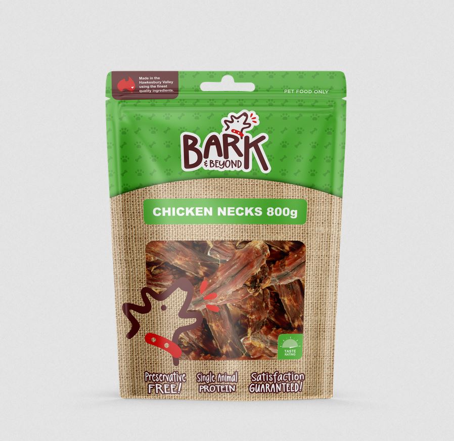 Bark & Beyond - Chicken Necks - 800g